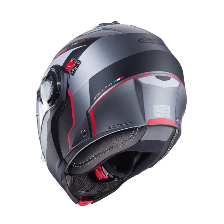Duke-Evo-Move-Matt-Gun-Metal-Black-Red-rear-768x768