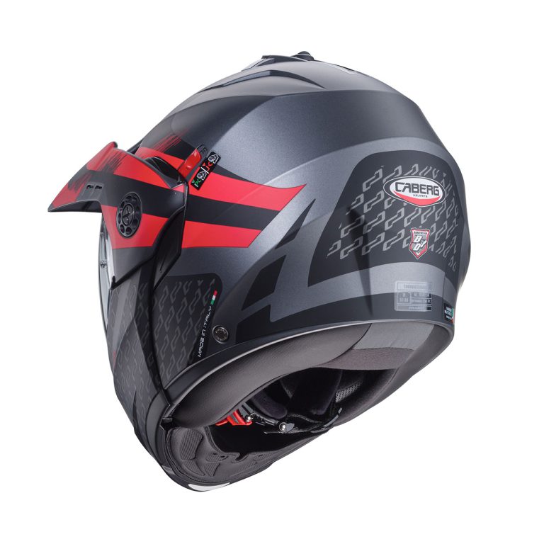 Tourmax-X-Sarabe-Matt-Gun-Metal-Black-Red-rear-768x768
