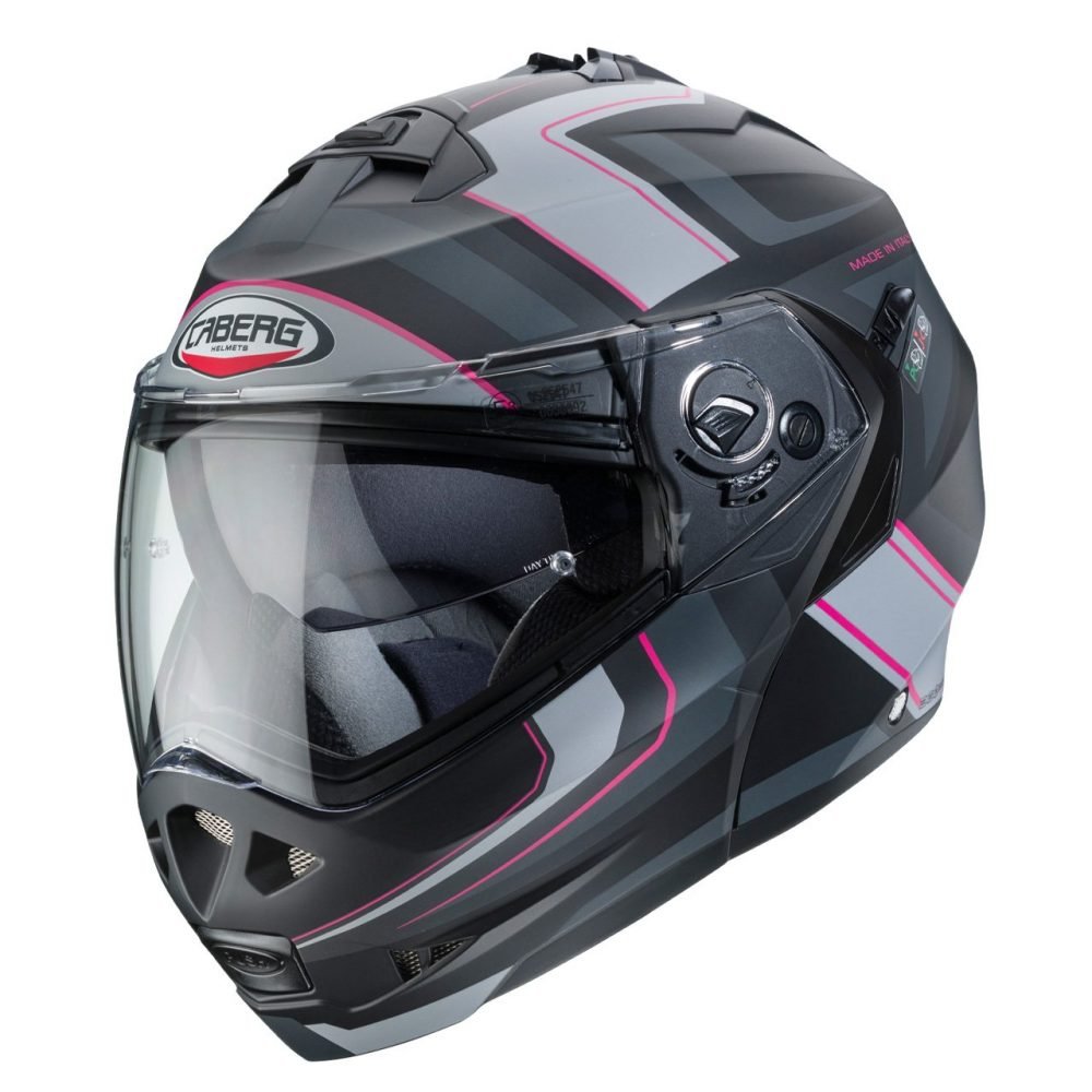Venta-de-casco-caberg-duke-II-tour-Matt-Black-Pink-1-e1663954600947-1